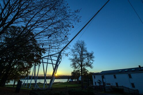 Wyoming Sculpture at Maine Maritime Museum