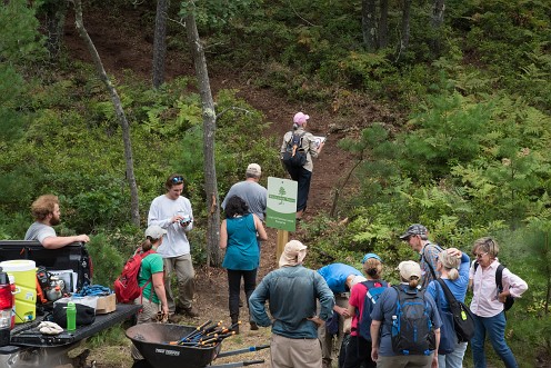 2017 Sierra Club Service Week at Wildland Trust.